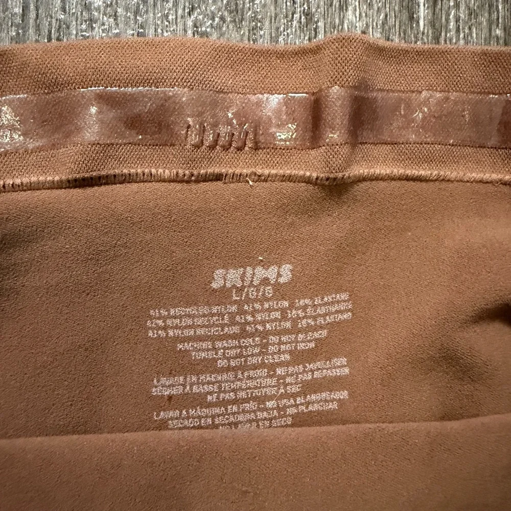 Skims Seamless‎ Sculpt Mid Thigh Short Sienna Brown Shapewear L/XL NWOT